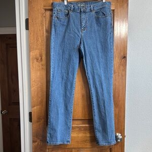 Ralph Lauren:Lauren Jeans Co. Women Classic‎ Style  Blue Denim Bootcut Jeans 14